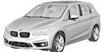 BMW F45 P258E Fault Code